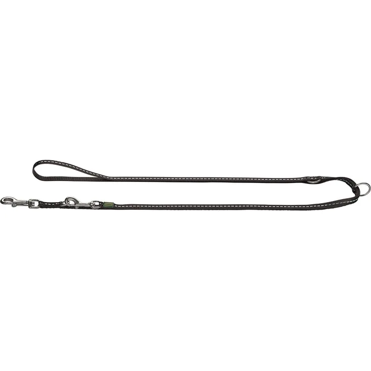 Hunter Hunde-Leine verstellbar Tripoli schwarz 15-200