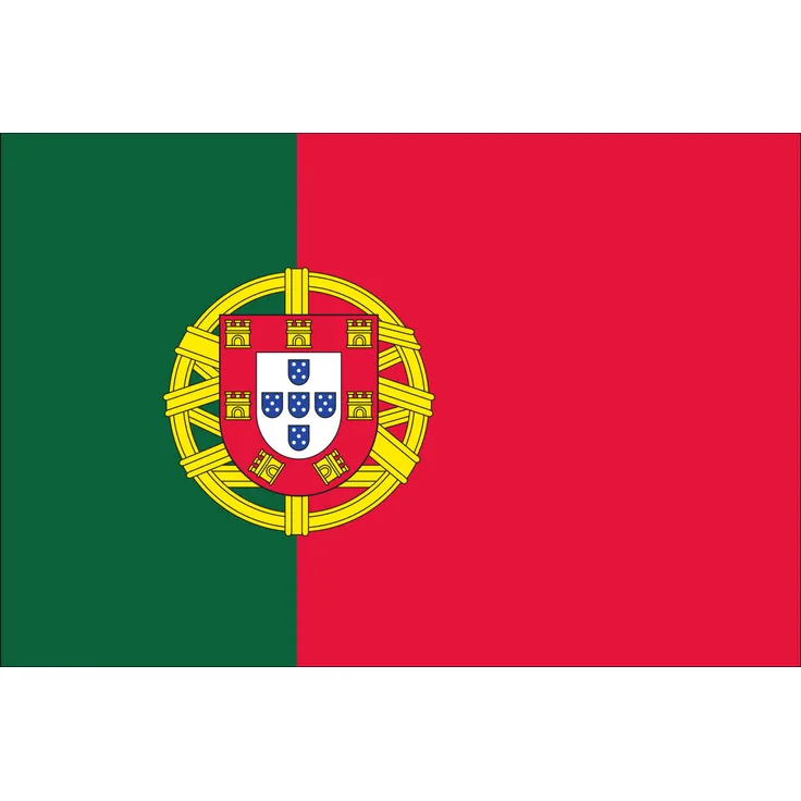 Flagge Portugal 80 g/m² ca. 60 x 90 cm