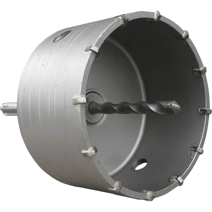 ALLEGRA 100 mm Hartmetall-Hohlbohrkrone inkl. SDS Aufnahmeschaft – Bild 2