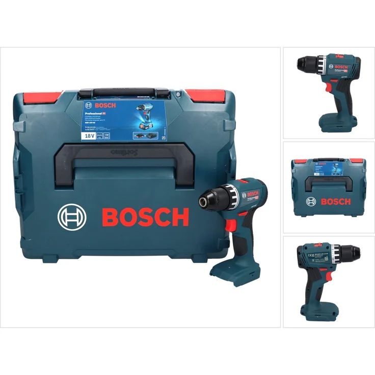 Bosch Professional Akku-Bohrschrauber GSR 18V-45, ohne Akku und Ladegerät, mit L-Boxx – Bild 2