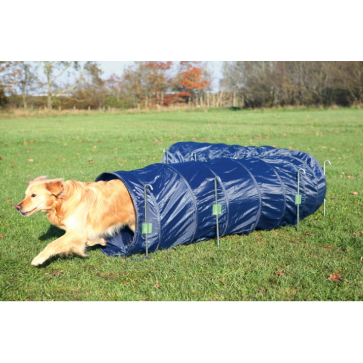 Trixie Dog Activity Agility Basic Tunnel ø 60 cm 5 m blau