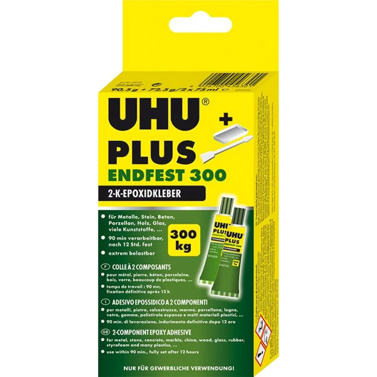 UHU plus endfest 2K-Spritze 24 ml/25 g – Bild 1