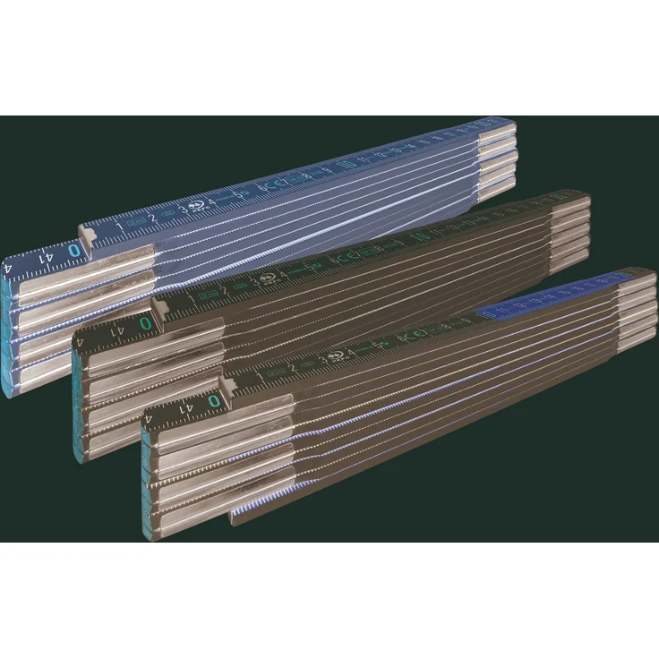 STABILA Holz-Gliedermaßstab Type 617/11, 3 m, weiß/gelbe metrische Schnellablese-Skala - Preisvergleich – Bild 4