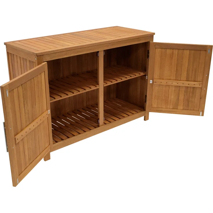 Konsolenschrank CABINET 120x50x85cm, Eukalyptus geölt