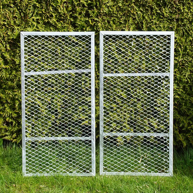 Deckel oder Boden für Komposter Metallkomposter aus Streckmetall Gartenkomposter 100 x100 cm