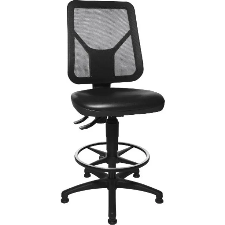 Arbeitsdrehstuhl TEC 80 schwarz