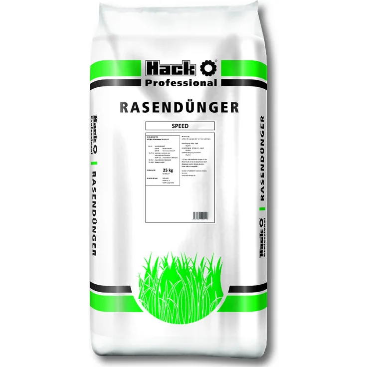 HACK PROFI Rasendünger Speed, 25 kg