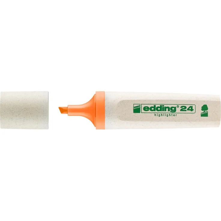 Edding Textmarker 24 EcoLine orange Strich-B.2-5mm Keilspitze EDDING VE: 10