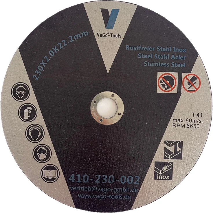 Trennscheiben Flexscheiben 230mmx2mm Edelstahl Metall Stahl 10 Stück – Bild 6