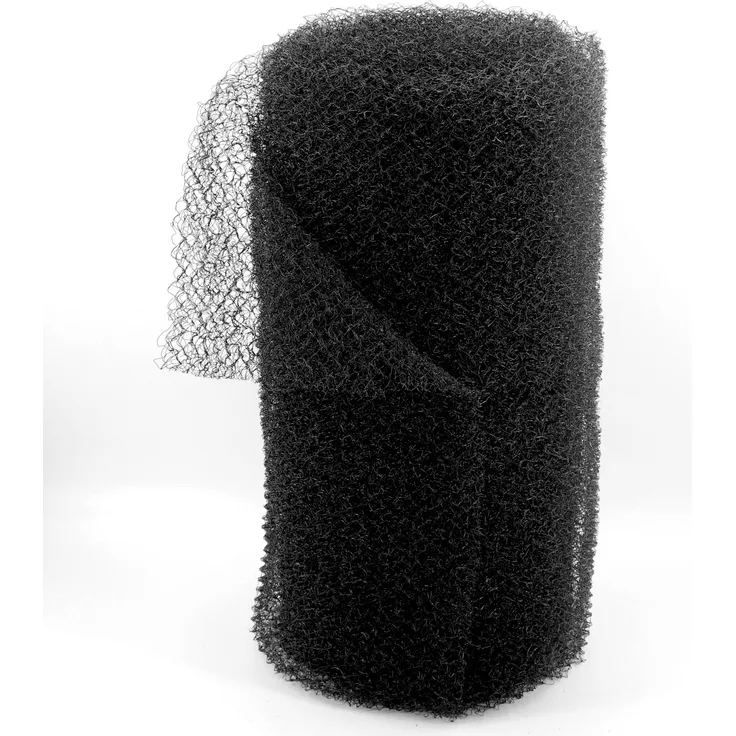 Aquagart Böschungsmatte Krallmatte 25m x 1m Stärke 20mm Uv Stabil Ufermatte schwarz