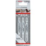 Bosch Stichsägeblatt Laminate Clean T 128 BHM Gesamtlänge 92 mm Zahnteilung 1,8 mm