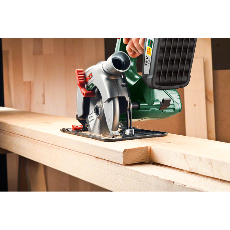 Bosch PKS 18 LI Akku Kreissäge Sägeblatt, Parallelanschlag (Kreissägeblatt-Nenn- 150 mm) ohne Akku – Bild 3