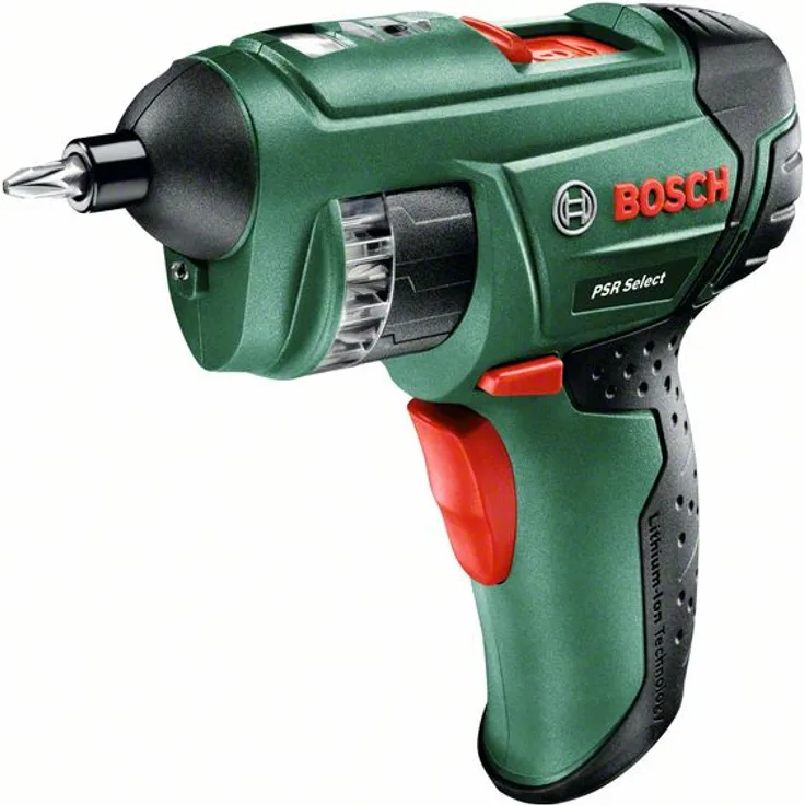 Bosch Home and Garden 0603977005 Akkuschrauber PSR Select (1,5 Ah, 3,6 Volt System, mit Micro USB, im Handwerkskoffer), 3.6 V
