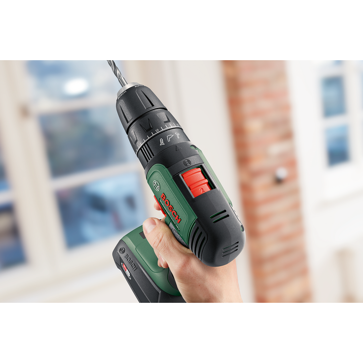 Bosch UniversalImpact 18V 06039D4101 Power for All 18V Akku-Schlagbohrschrauber 2 x 1,5 Ah mit Akku mit Ladegerät mit Systembox und Zubehör – Bild 4