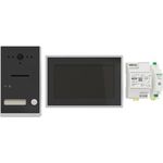 Ritto Listo TwinBus IP Video Einfamilienhaus-Set, Aufputz, Schwarz (RGE2092150)