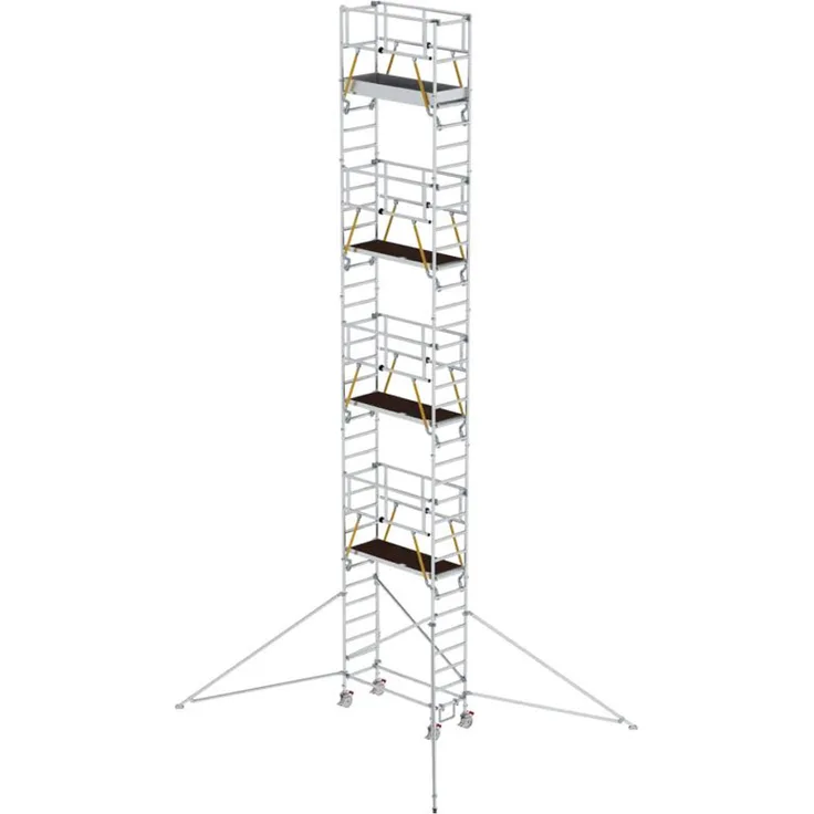 Günzburger Rollgerüst SG mit Ausleger 0,75x1,80m Plattform 11,51m AH