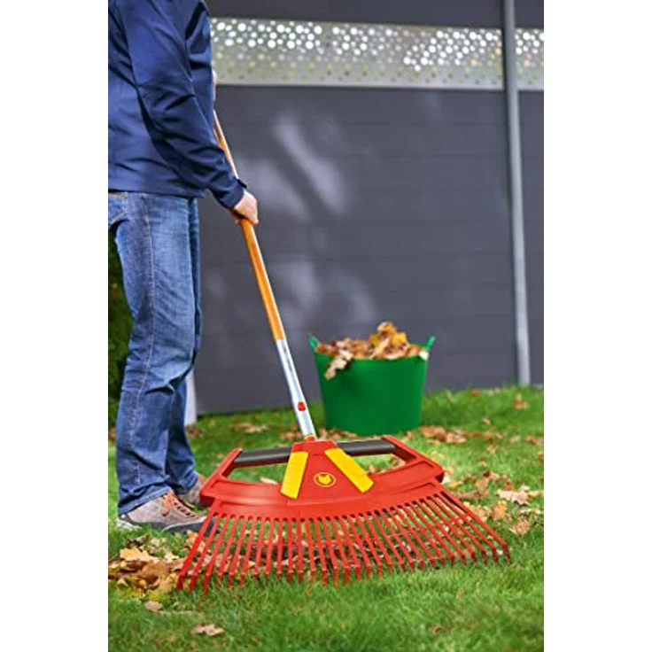 WOLF-Garten 71AAA045650 Laubrechen-4-in-1, Rot, 49x28,5x14 cm – Bild 3