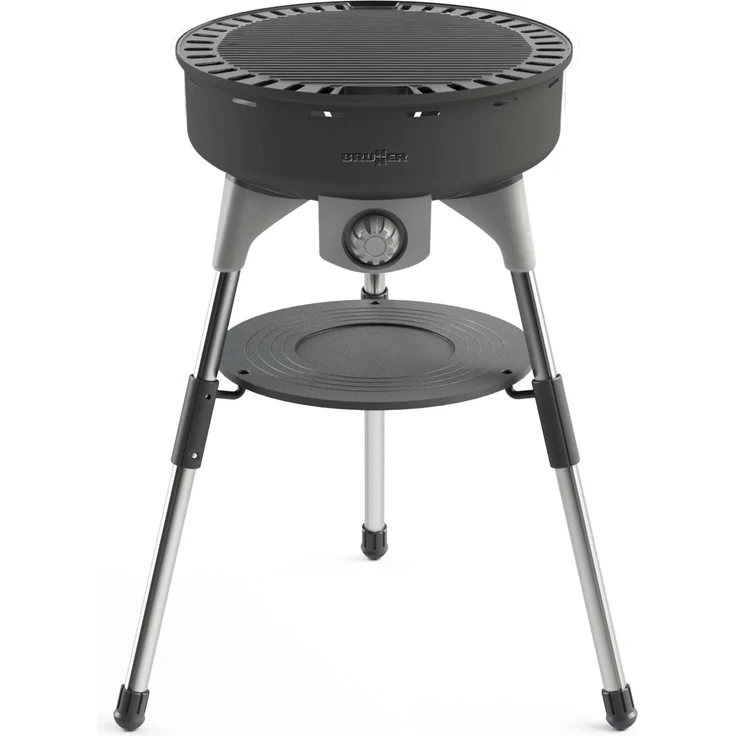 Brunner Devil BBQruiser HT50, tragbarer Gasgrill mit leistungsstarken Brennern für Camper