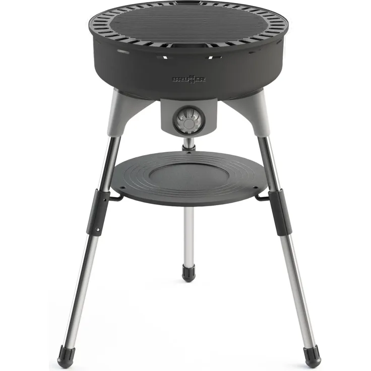 Brunner Devil BBQruiser HT50, tragbarer Gasgrill mit leistungsstarken Brennern für Camper
