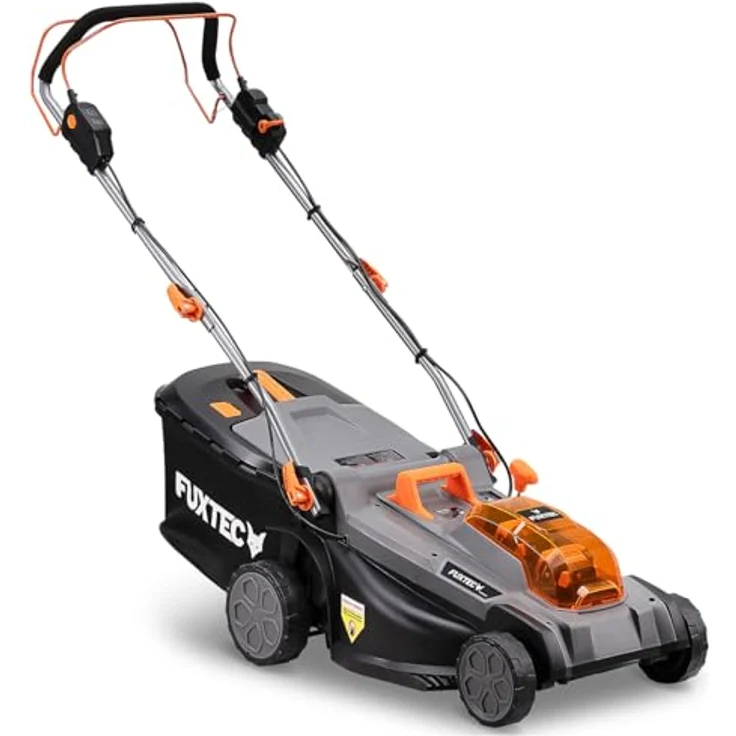 FUXTEC FX-E2RM43PRO Akku-Rasenmäher 40V (2x20V) mit 2x5Ah Akku & Ladegerät, Radantrieb, 43 cm Schnittbreite, 3-in-1 Mulchfunktion – Bild 11