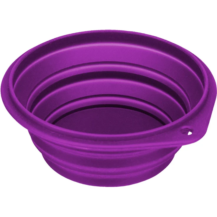 Karlie Reisenapf Silikon Faltnapf - Silikonnapf, platzsparend, hygienisch, 500 ml, Ø 14 cm – Bild 1