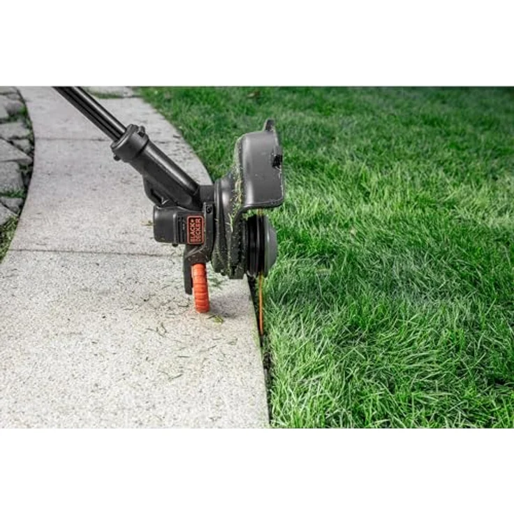 Black & Decker Akku-Rasentrimmer 18V/2Ah, leichte Handhabung, Schnittbreite 25 cm, kabellose Freiheit – Bild 8