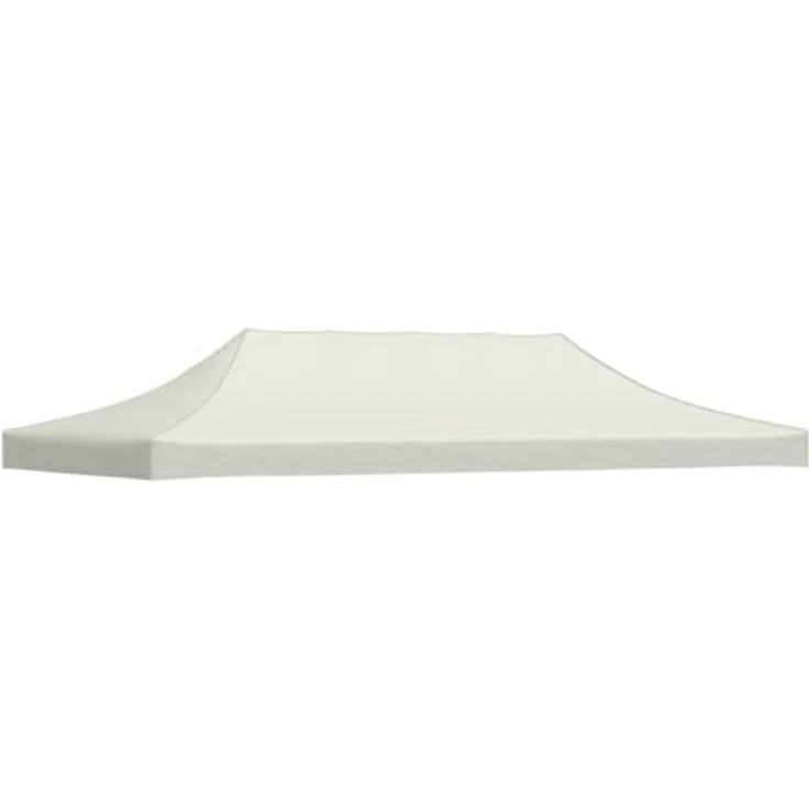 Partyzeltdach 3x6 m Creme – Bild 2