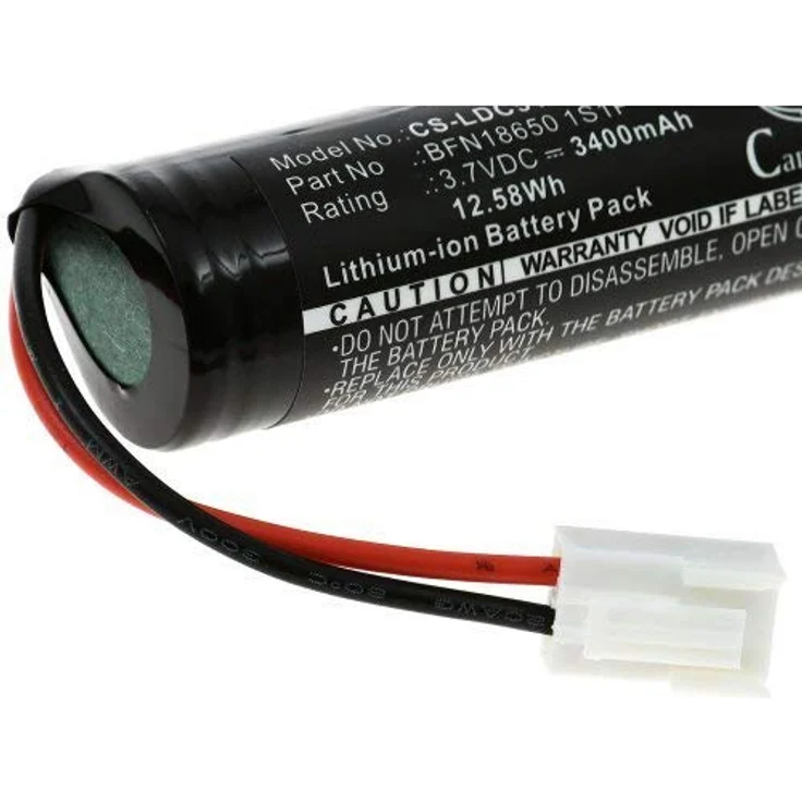 akku-net Akku für Fenster-Reiniger,Fenstersauger Leifheit Dry&Clean 51000, 3,7V, Li-Ion, Schwarz, hohe Kapazität 3400mAh/12,6Wh – Bild 2