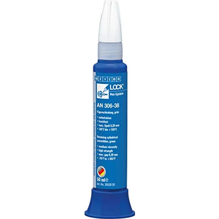 WEICON WEICONLOCK AN 306-38 50 ml Fügeverbindung für Lager, Zahnräder, Bolzen in hochfester mittelviskoser Form – Bild 1