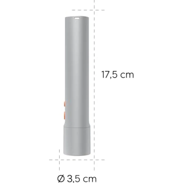 Hama LED-Taschenlampe Aluminium, 250 Lumen, robust, 3 Modi + SOS, wiederaufladbar, ideal für Camping und Notfälle – Bild 6