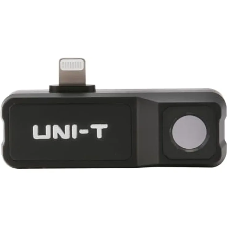 Uni-T UTi120MS, Wärmebildkamera für iPhone, Temperaturmessbereich -20 °C bis 400 °C, 120 x 90 Pixel Auflösung, kompakt und leicht (25 g)
