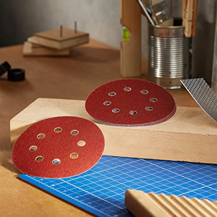 Bosch Professional Schleifblatt für Exzenterschleifer Holz und Farbe (5 Stück, Ø 125 mm, Körnung 80, C430) - Preisvergleich – Bild 5