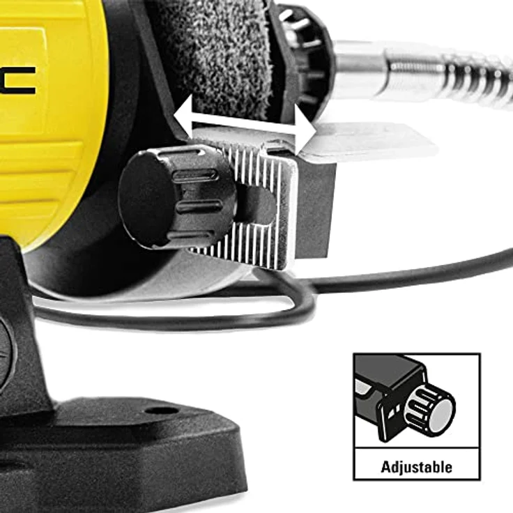 TROTEC Doppelschleifmaschine PBGS 10-120 | 120W Doppelschleifer, Multischleifer, Multifunktionsgerät | inkl. 100-teiligem Zubehör-Set – Bild 4