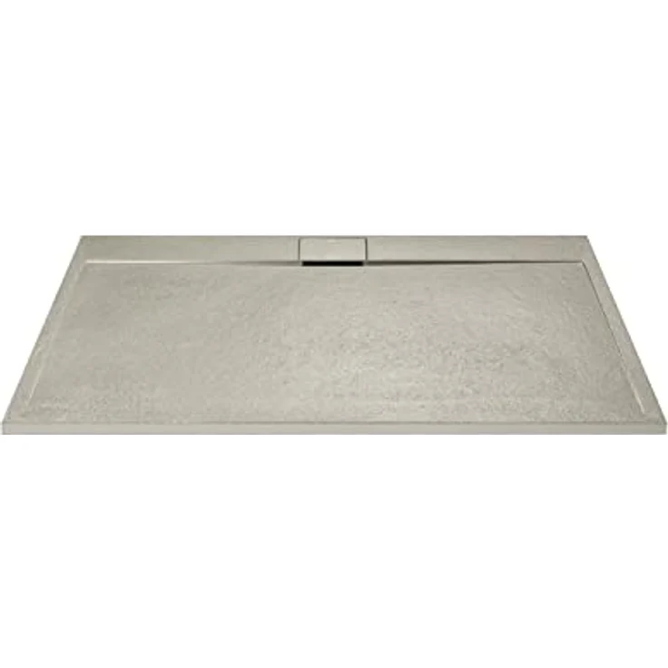 Ideal Standard Ultra Flat S i.life Rechteck-Brausewanne, 1400x800x30mm, Mineralguss in Carraraweiss, rutschhemmend, bodenebener Einbau – Bild 6