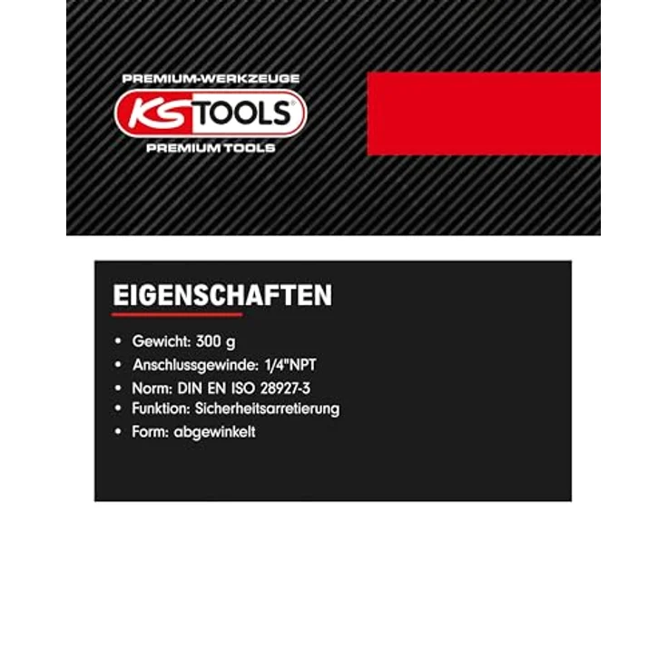 KSTOOLS SlimPOWER Mini-Druckluft-Winkelstabschleifer, 19.000 U/min, ergonomisches Design für Einhandbedienung, stufenloser Geschwindigkeitsregulierung, vibrationsgedämpft – Bild 3