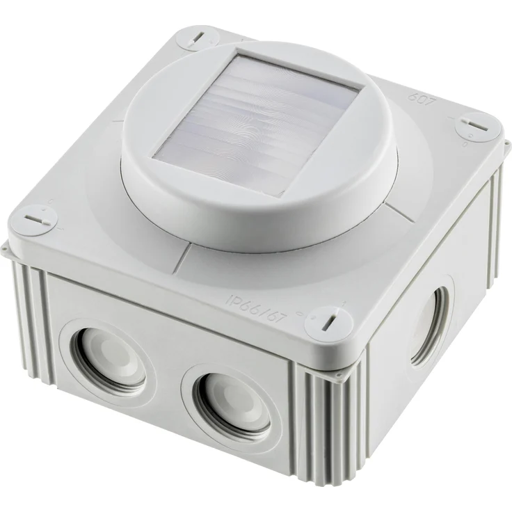 Pracht XLS CCS ASYM, Tageslicht/Bewegungssensor mit IP66 Schutz und asymmetrischer Bewegungserfassung bis 5 Meter