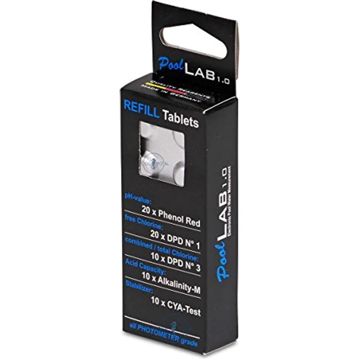 Nachfüllpack Testtabletten für PoolLab 1.0 – Bild 3