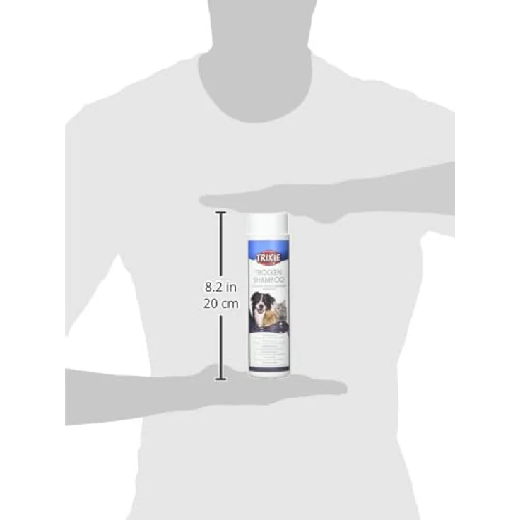 Trixie Trocken-Shampoo für Hunde, Katzen & Kleintier 200 g – Bild 5