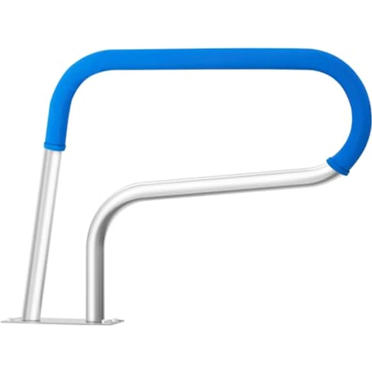 VEVOR Pool-Handlauf, 805 x 100 x 585 mm, Edelstahl Pooleinstieg mit Grundplatte, rostfreier Haltegriff für Innen-/Außenpools, Tragfähigkeit 220 lbs / 100 kg, Farbe Silberweiß – Bild 9