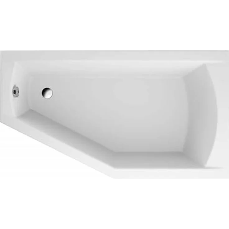 KOLMAN SELENA Eckbadewanne 150x90 Rechts mit AcrylSchürze und Ablaufgarnitur, 4in1 Komplettset, Reinweiß, EU-hergestellt – Bild 3