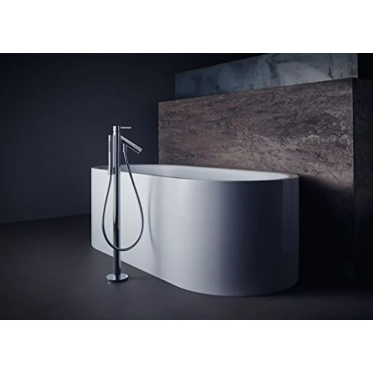 Axor 10456000 Starck, Bodenstehende Wannenarmatur aus Chrom mit AirPower Technologie – Bild 3