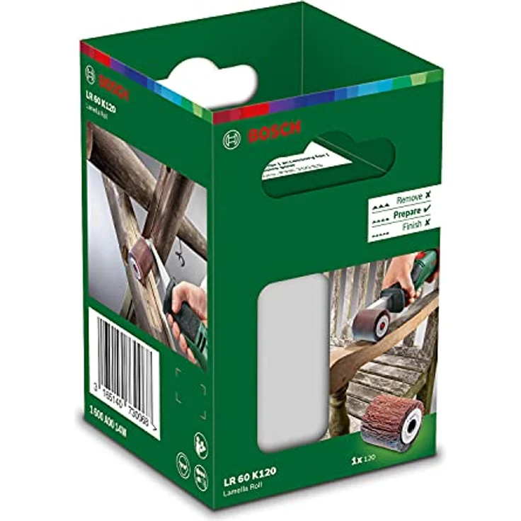 Bosch 60 mm Lamellenrolle Körnung 120 – Bild 3