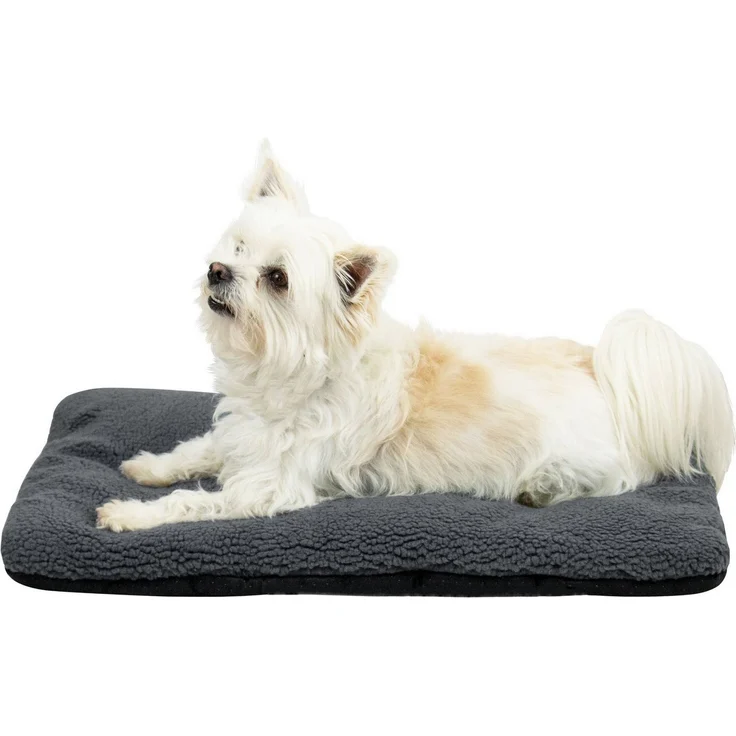 ZOLLNER Hundekorb, 100% Polyester, Antirutschnoppen, anthrazit – Bild 1