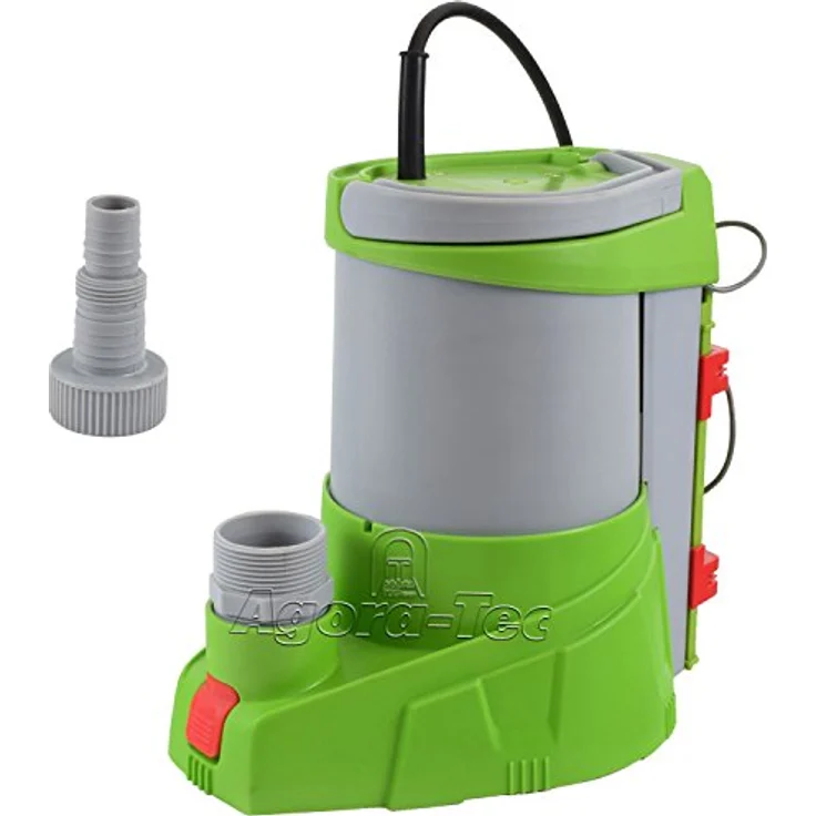 Agora-Tec Tauchpumpe clear water 250W-vario-control- green mit Sensortechnik (integrierter Schwimmerschalter) - Agora-Tec – Bild 2