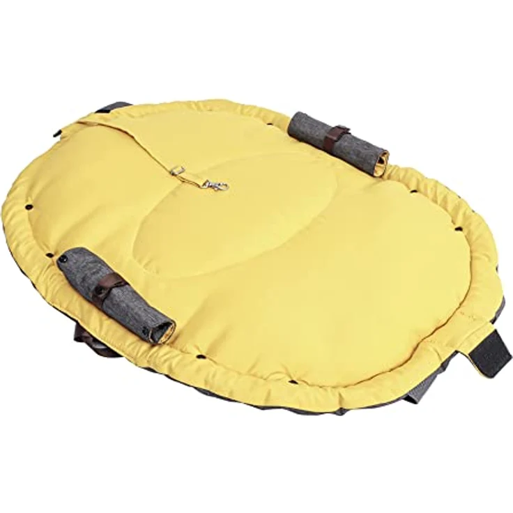 Nobby Tasche Shelly 3 in 1, grau/senf, 72 x 55 x 3 cm – Bild 4