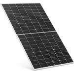 MSW Solaranlage Balkonkraftwerk 600 W monokristallines Panel, steckerfertiges Komplettset mit Überwachung via WiFi und Bluetooth