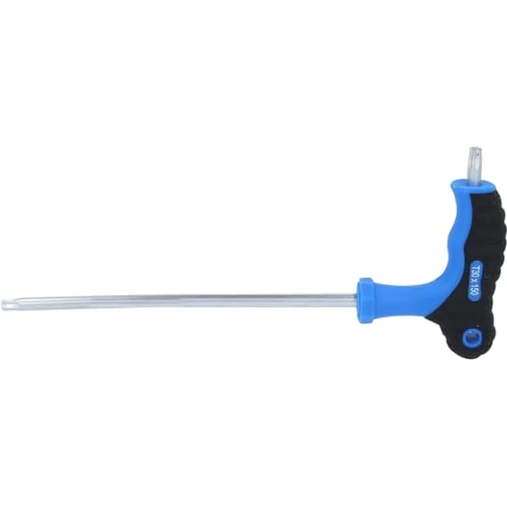 Brilliant Tools BT041016 Winkelschraubendreher T 30, mit ergonomischem 2-Komponentengriff aus Chrom-Vanadium-Stahl, matt verchromt, 15 cm Länge – Bild 3