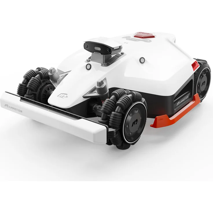 Mammotion LUBA 2 AWD 5000X, Mähroboter ohne Begrenzungskabel mit Auto-Kartierung, 80% Steigung, bis 6000 m², inkl. 4G-Modul und RTK-Station