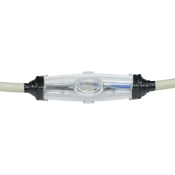 ViD Gießharz-Verbindungsmuffe I-Form 150x39x34mm, Kabel-Ø 7-15mm, Schutzklasse IP68, doppelte Isolierung