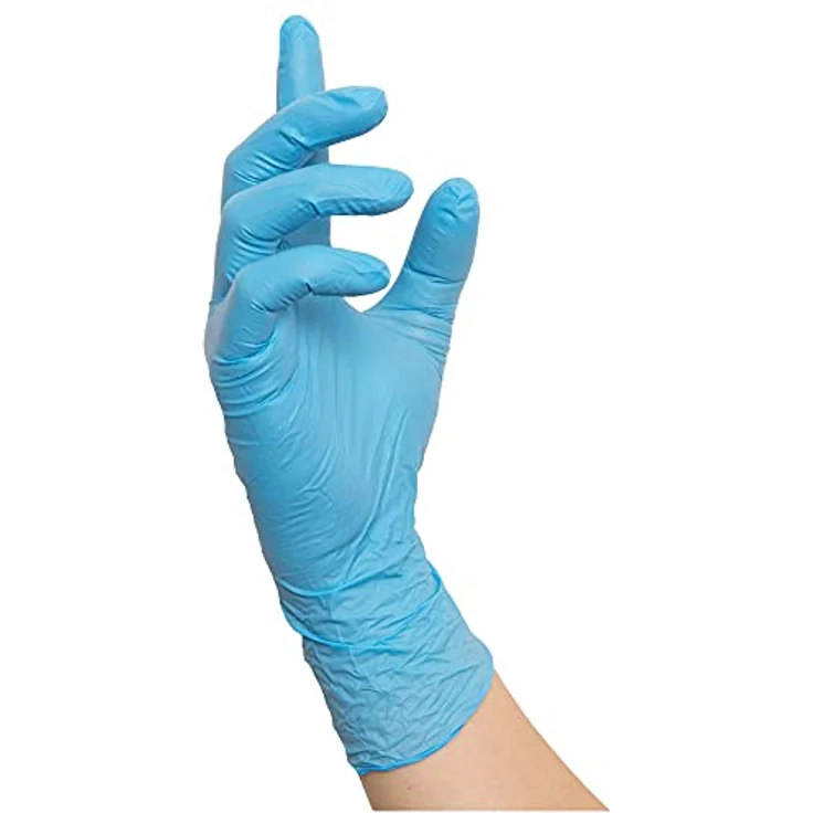 AS Arbeitsschutz GmbH SUPREME NITRILE Einweghandschuhe Gr. S, blau, Nitril, EN374 PSA III, 100 Stück, für Lebensmittelkontakt und Hygienebereiche – Bild 1